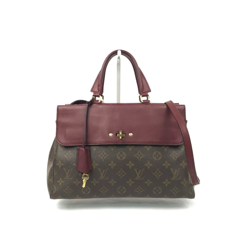 Louis Vuitton Venus Shoulder Bag Brown & Burgundy Canvas/Leather - Picture 1 of 14